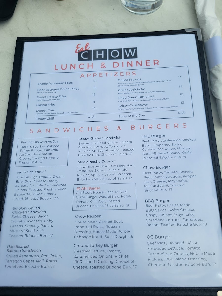 Eat Chow Menu - Image 5